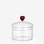 Glass Jar With Lid Astrrea 10x11cm (4)