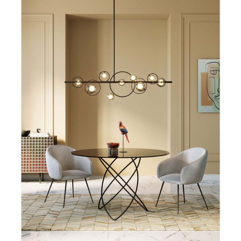 Kare Pendant Lamp Universe Black 110cm (5)