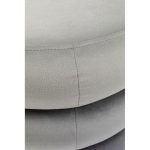 Kare Stool Sandwich Grey Ø45cm (4)