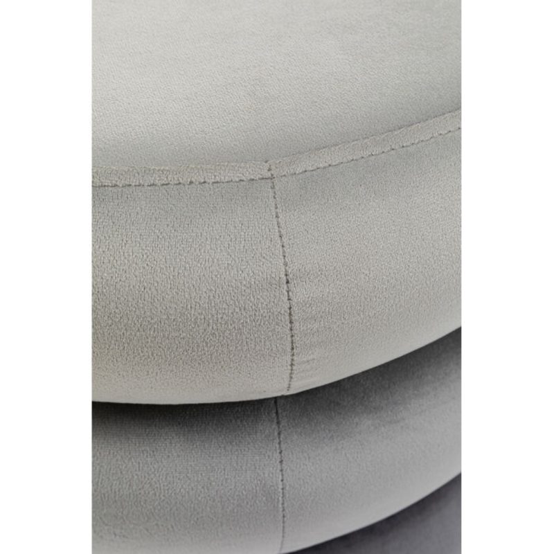 Kare Stool Sandwich Grey Ø45cm (4)