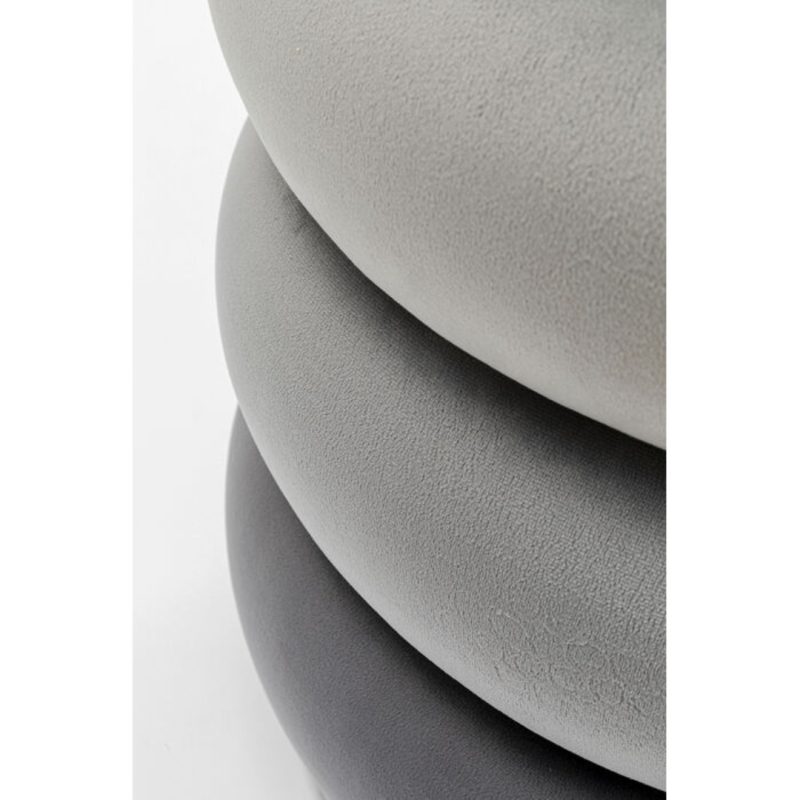 Kare Stool Sandwich Grey Ø45cm (5)