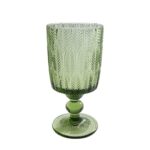 Kare Wine Glass Fogli Green (1)