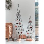 Metal Christmas Tree Jamie Black 70x26.5x180cm (2)