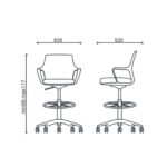 Office Chair Flat High (6)