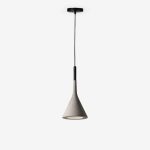 Pendant Lamp Oconor Gray Metal Ø16x36cm (5)