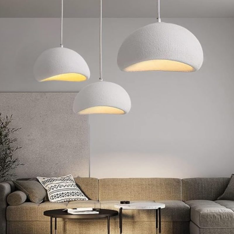 Pendant Light Bella White 30x18cm (2)