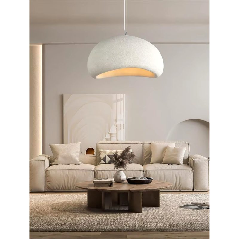 Pendant Light Bella White 30x18cm (3)