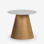 Side Table Sol Sintered Stone Ø50x46cm