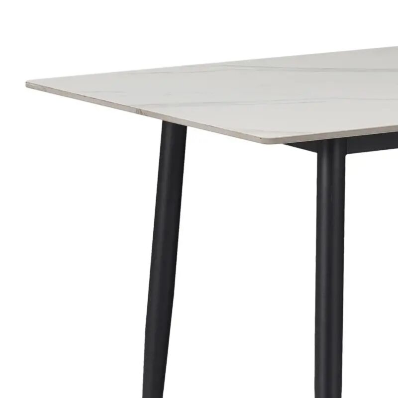 Table Gustavo White Marble 160x90x75cm (2)