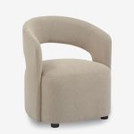 Armchair Leonid Beige 69.5x66x80cm