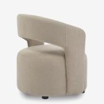 Armchair Leonid Beige 69.5x66x80cm (2)