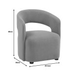 Armchair Leonid Beige 69.5x66x80cm (8)