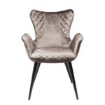 Chair with armrest dream brown