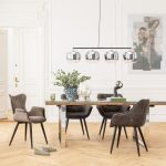 Kare Chair With Armrest Dream Brown (4)