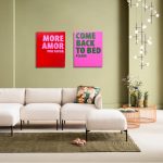 Kare Framed Picture More Amour 40x50cm (2)