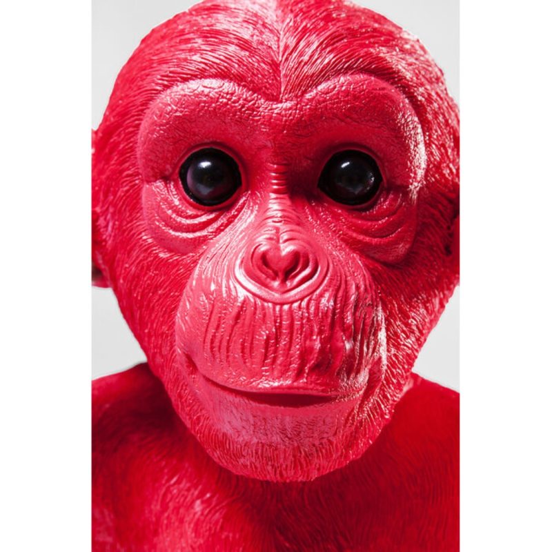 Kare Money Box Monkey Kikazaru Red (7)