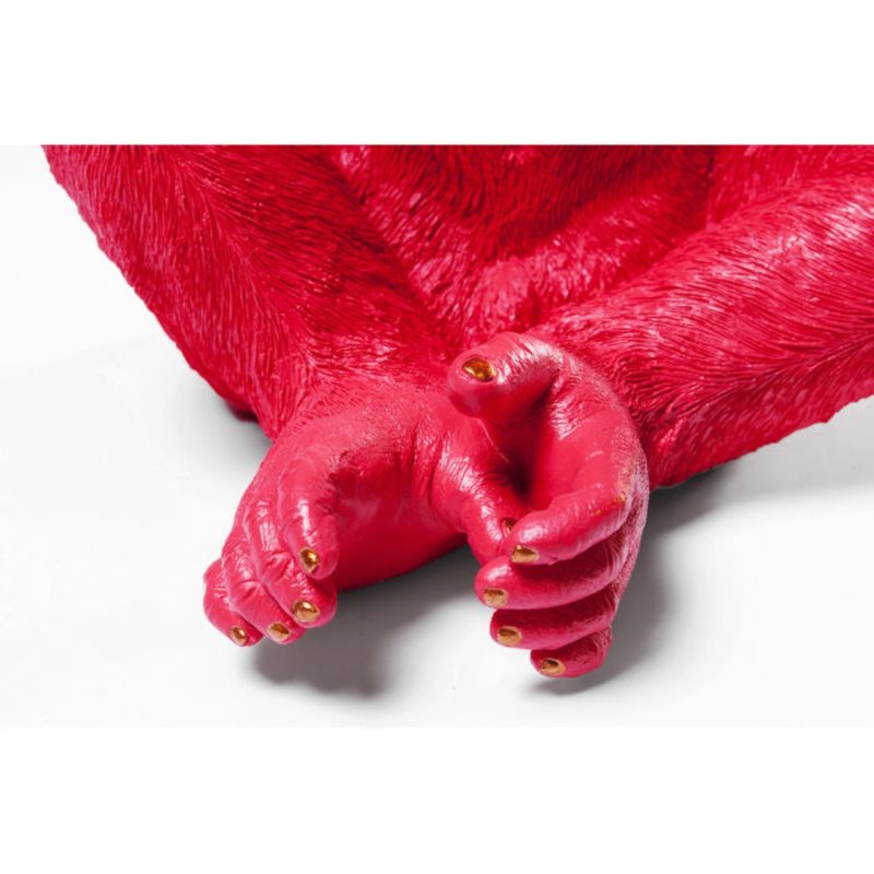 Kare Money Box Monkey Kikazaru Red (9)