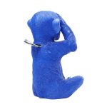 Kare Money Box Monkey Mizaru Blue (7)