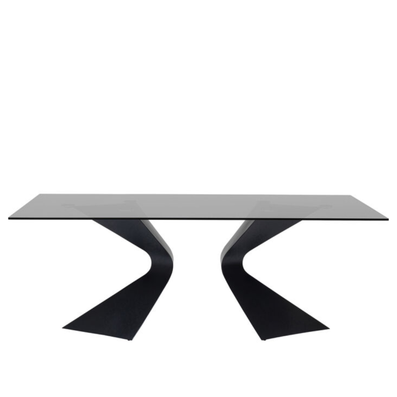 Kare Table Gloria Black 200x100cm (2)