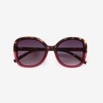 Okkia Sunglasses Anna Butterfly Havana Pink Ok019 Hp