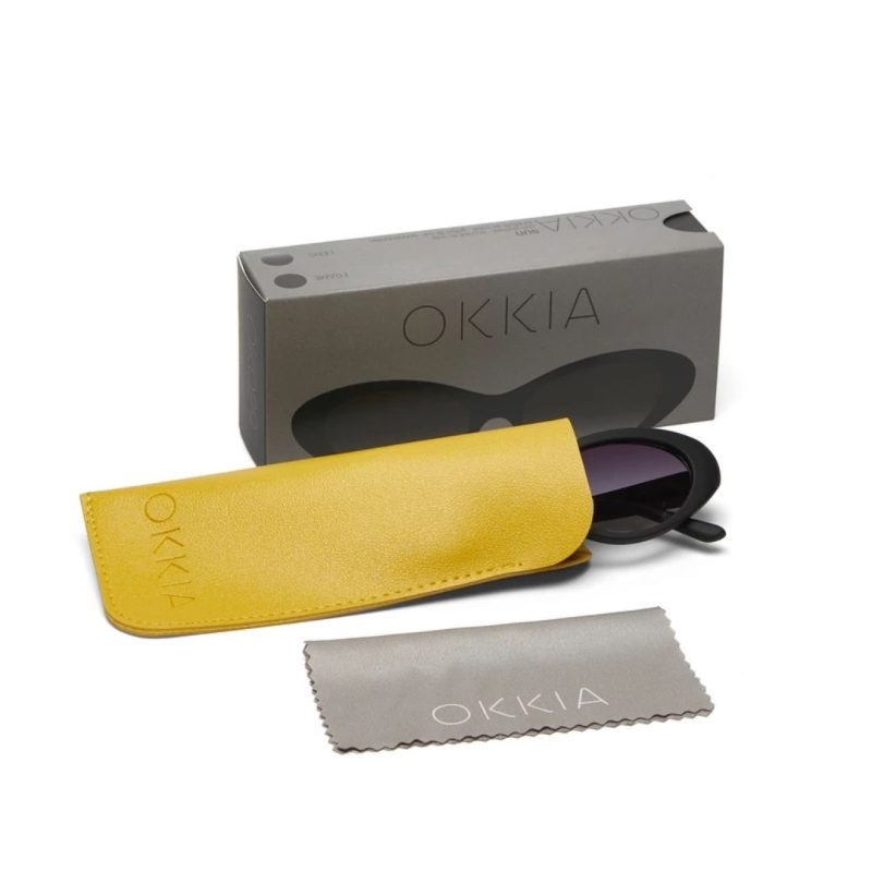 Okkia Sunglasses Lina Black Ok029 Bk (5)