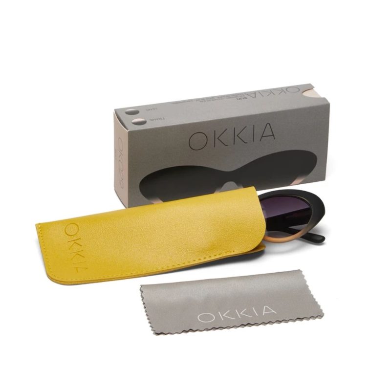 Okkia Sunglasses Lina Black Rose Ok029 Bp (5)
