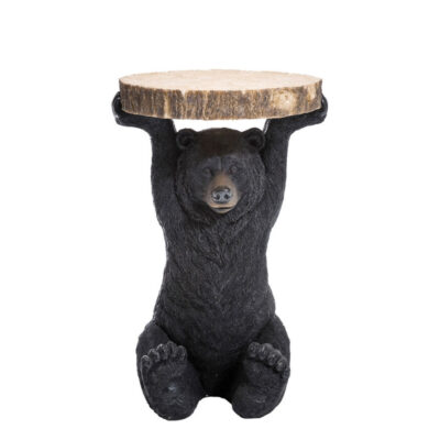 Side table animal bear Ø33cm