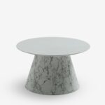 Side table bonita white Ø65cm