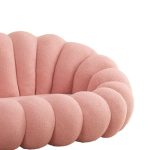 Sofa Bubble Pink Bouclé 180x100x67cm (7)