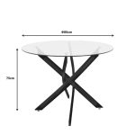 Table Greta Nature Metal ∅80х75cm (4)