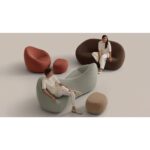 Armchair puffy anthracite (4)