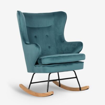 Armchair rocker emerald