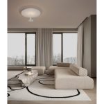 Ceiling Lamp Nima White ∅45х23cm (2)