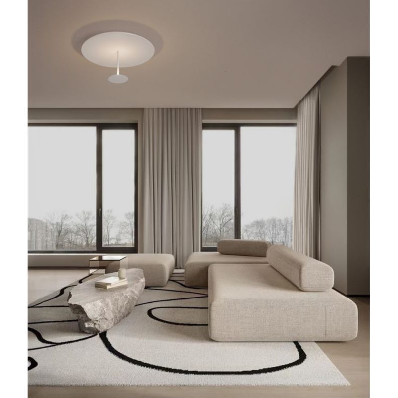 Ceiling Lamp Nima White ∅45х23cm (2)