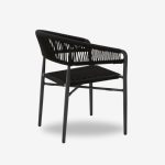 Chair Scorpion Black 56x57.5x76cm (6)