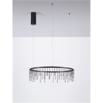 Chandelier Stellar Black ∅65х150cm (3)