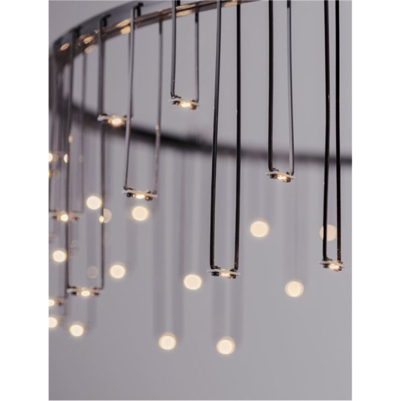 Chandelier Stellar Black ∅65х150cm (6)