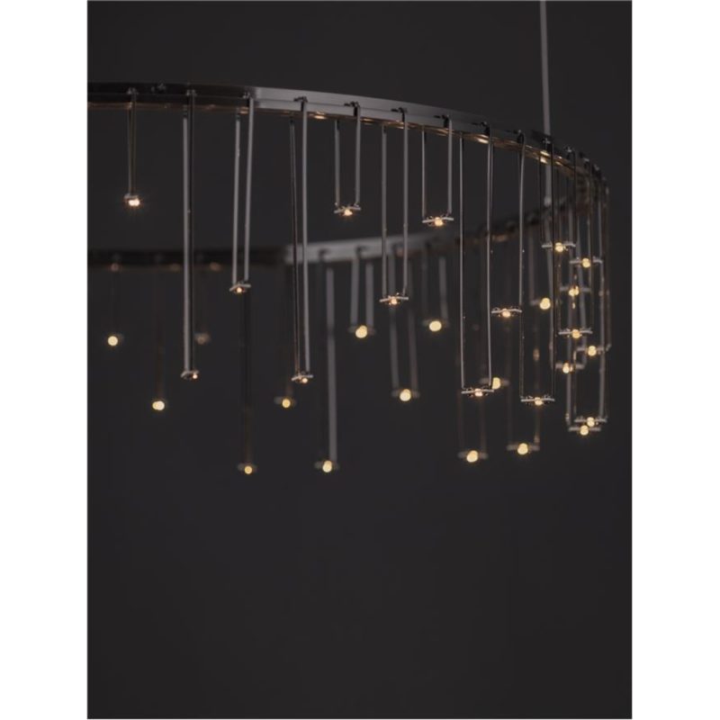 Chandelier Stellar Black ∅65х150cm (7)