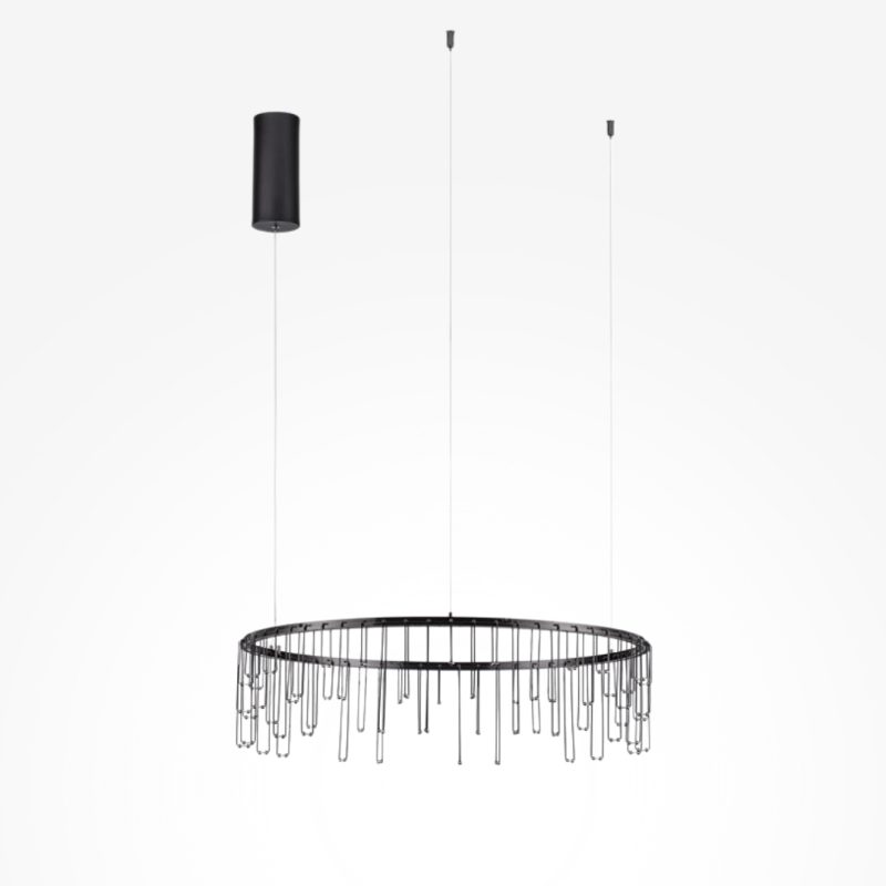 Chandelier Stellar Black ∅65х150cm