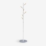 Coat Hanger Merry White Nature Ø37x174cm (1)