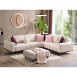 Corner Sofa Viera Beige 300 240x100x81cm (15)