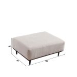 Corner Sofa Viera Beige 300 240x100x81cm (23)