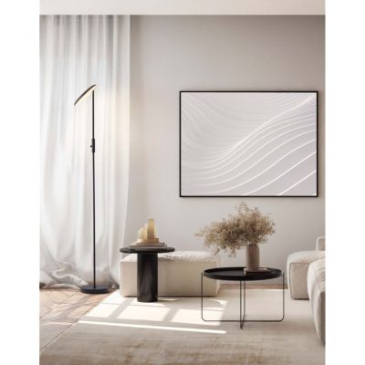Floor Lamp Notos Black ∅25x205cm (2)