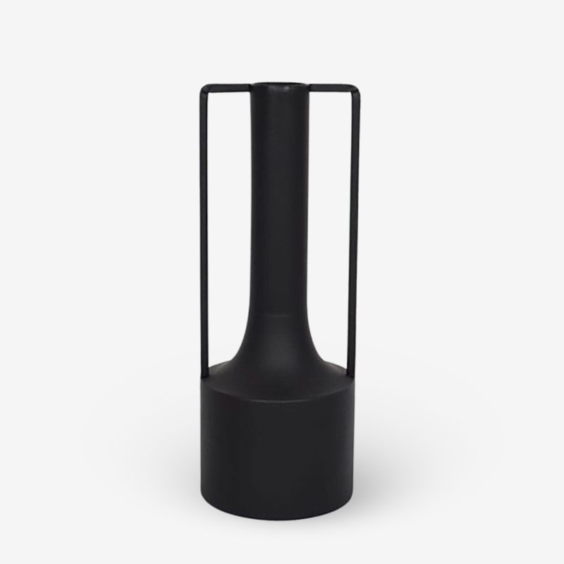 Floor Vase Soho Metal Black Ø15x40.5cm