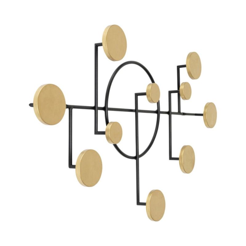 Kare Coat Rack Art Circles 79cm (2)