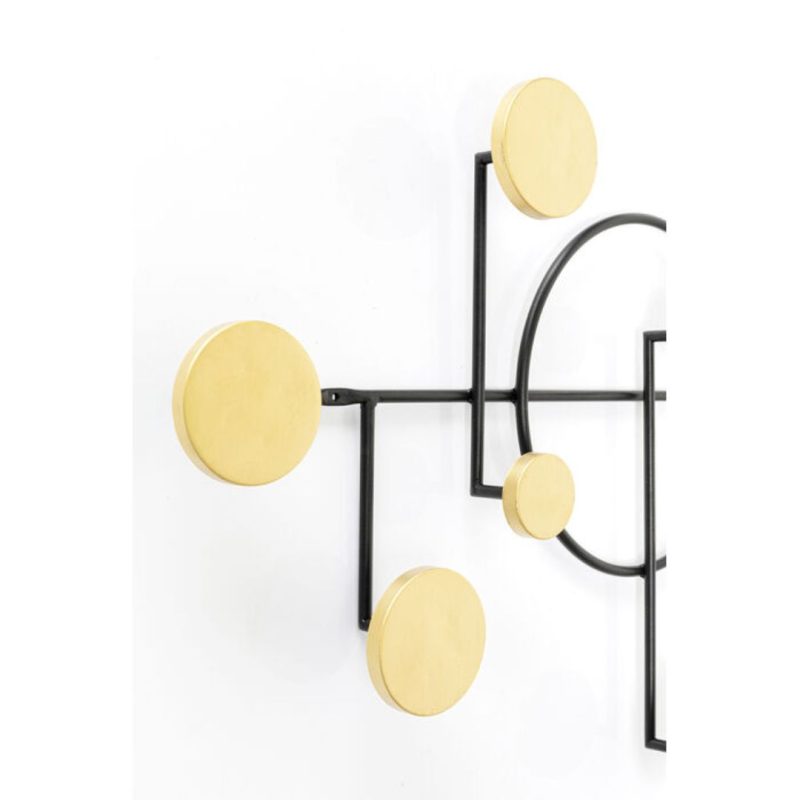 Kare Coat Rack Art Circles 79cm (4)