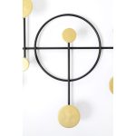 Kare Coat Rack Art Circles 79cm (5)