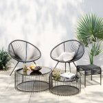 Kare Coffee Table Wire Live 2set  (2)