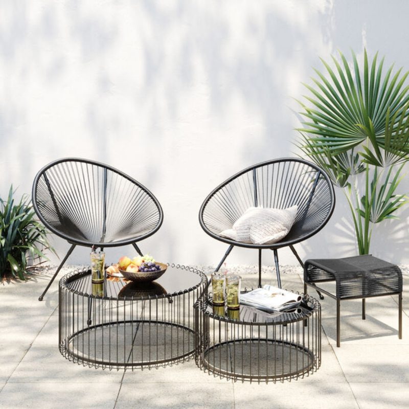 Kare Coffee Table Wire Live 2set  (2)