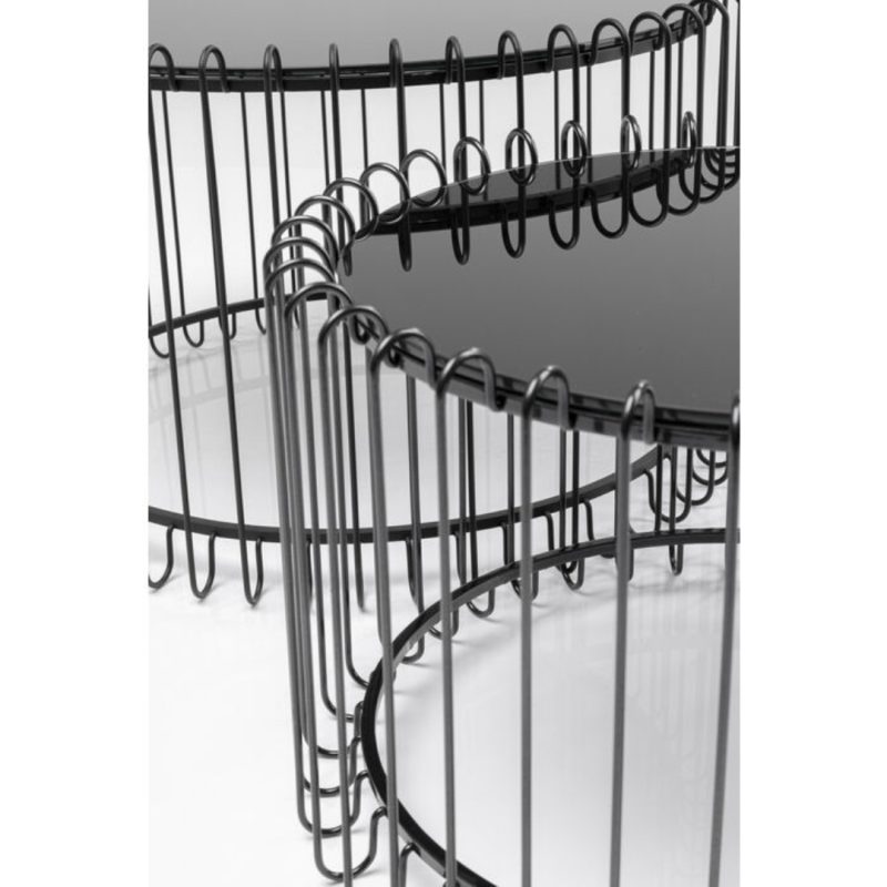 Kare Coffee Table Wire Live 2set  (6)
